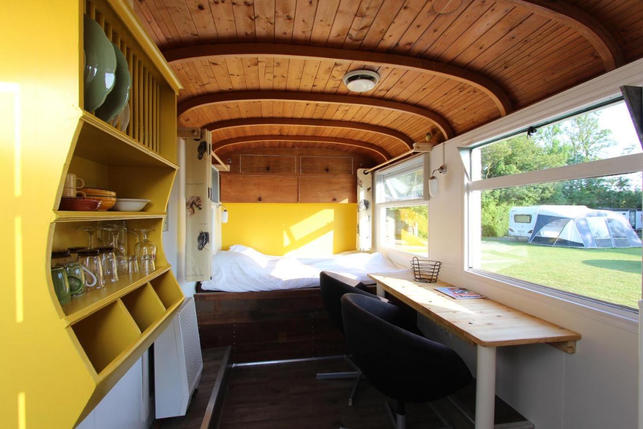 Tiny Pipowagen Koolmees Hotel Oudesluis  ภายนอก รูปภาพ